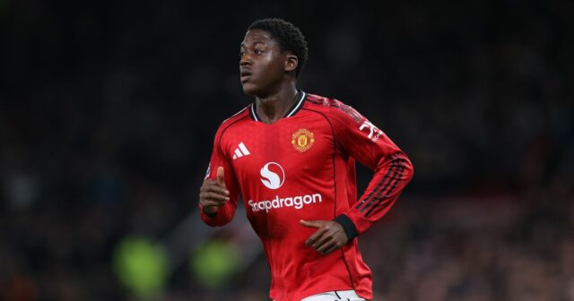 Kobbie Mainoo z Manchestru United