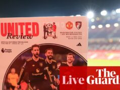 Manchester United vs Bournemouth: Aktualizácie Premier League – naživo | Premier League Manchester United vs Bournemouth: Aktualizácie Premier League – naživo | Premier League