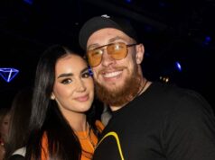 Manželka Georgea Kittlea Claire odvážne tvrdí, že vianočná šou Snoop Dogga je lepšia ako polčas Super Bowlu logo pochodového šialenstva