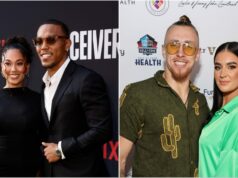 Manželka Georgea Kittlea dáva najavo svoje pocity na labeli WAG niekoľko dní po tom, čo GF Brooklyn Adams kritizoval značku Amon Ra St. logo pochodového šialenstva