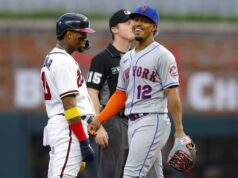 Manželky Ronalda Acunu Jr. a Francisca Lindora oslavujú Štedrý večer útulnými rodinnými fotkami v zladenom vzhľade Príbeh Marie Laborde na Instagrame s jej manželom Ronaldom Acunom Jr. (Zdroj: @marialaborde)