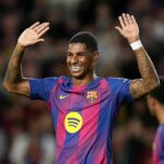 Rashford, ktorý prišiel do Barcelony na hosťovanie zo svojho detského klubu Manchester United na začiatku sezóny, skóroval sedemkrát a zaznamenal 11 asistencií v 24 vystúpeniach.