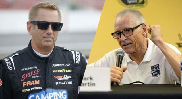Mark Martin vyjadruje hlbokú frustráciu z „leteckých“ incidentov, keď NASCAR smúti za Gregom Bifflom 
