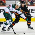 NHL: Minnesota Wild v Calgary Flames