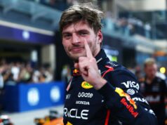 Max Verstappen poslal svojmu tímu jasný odkaz po tom, čo si zabezpečil pole position pre F1 GP Abú Zabí Lando Norris, Max Verstappen a Oscar Piastri po kvalifikácii na GP Abú Zabí - Zdroj: Getty