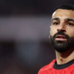 Mohamed Salah počas Egypta vs Zimbabwe