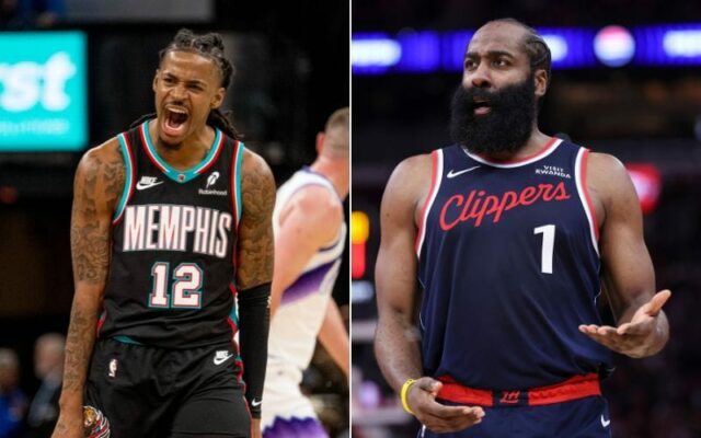 Memphis Grizzlies vs LA Clippers Počiatočné zostavy a tabuľky hĺbky logo pochodového šialenstva