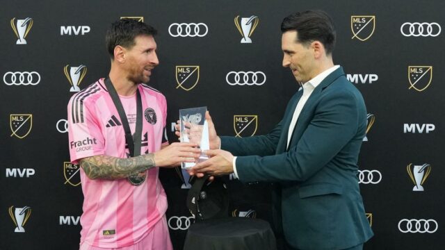 Messi vyhral už druhé ocenenie MLS MVP za sebou Messi vyhral už druhé ocenenie MLS MVP za sebou