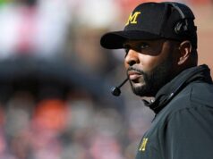 Michiganský Dusty May reaguje na ságu Sherrone Moore Michiganský Dusty May reaguje na ságu Sherrone Moore