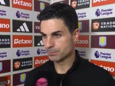 Mikel Arteta boduje za dramatického víťaza Aston Villy proti Arsenalu Šéf Arsenalu Mikel Arteta hovorí po porážke Arsenalu s Villou