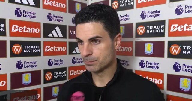 Mikel Arteta boduje za dramatického víťaza Aston Villy proti Arsenalu Šéf Arsenalu Mikel Arteta hovorí po porážke Arsenalu s Villou