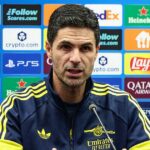 Tréner Arsenalu Mikel Arteta