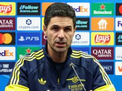 Mikel Arteta vracia úder po tom, čo sa k rastúcemu zoznamu zranení Arsenalu pridali dvaja noví hráči Tréner Arsenalu Mikel Arteta