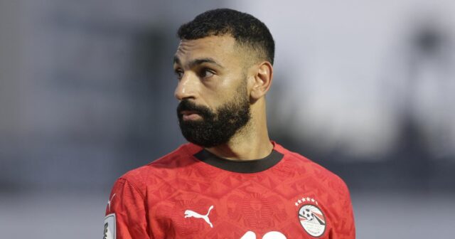 Mohamed Salah nebol v akcii za Egypt