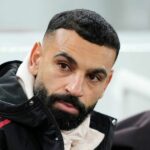 Mohamed Salah na lavičke