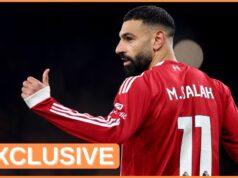 Mohamed Salah nie je šťastný počas rozhovorov o odchode z Liverpoolu Mohamed Salah sa rozcvičuje za Liverpool