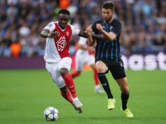 Folarin Balogun „blahoželali“ spoluhráčom z Monaka k „pevnosti charakteru“ Monacké duo Ansu Fati a Folarin Balogun vylúčili zo zápasu Brest