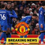 Antoine Semenyo oslavuje gól za Bournemouth proti Manchestru United