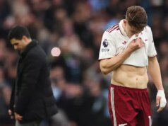 Najnovšie z Arsenalu: Po dosiahnutí verdiktu Viktora Gyokeresa sa objavili rozhovory vojaka Mikela Arteta Manažér Arsenalu Mikel Arteta počas tréningu v Sobha Realty Training Center 28. novembra 2025 v London Colney v Anglicku.