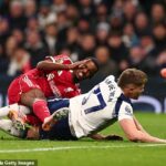 Alexandra Isaka prekopol Micky van de Van počas súboja Liverpoolu s Tottenhamom