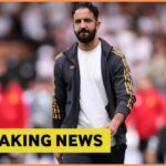 Rasmus Hojlund z Neapola v reakcii na zápas Serie A medzi US Cremones a SSC Neapol na Statadium Gross SSCini Zini Zini Zini Zini 28, 2025 v Cremone,…