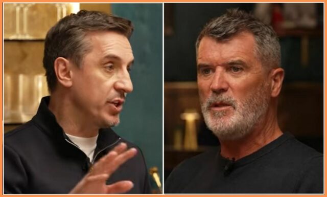 Neville vs Keane nesúhlasí s prestupom Mainoo Kobbie Mainoo v akcii za Man United vs Bournemouth