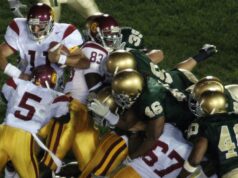 Nezabíjajte najlepšiu tradíciu univerzitného futbalu. Udržujte USC vs. Notre Dame. Nezabíjajte najlepšiu tradíciu univerzitného futbalu. Udržujte USC vs. Notre Dame.