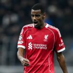 Alexander Isak kričí počas zápasu Ligy majstrov za Liverpool