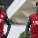 Noni Maduke a Open the Arsenal tréning.