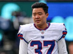 Novinky od Giants: Younghoe Koo obviňuje chladné počasie, pohyb lopty za netrafený kôš z poľa Novinky od Giants: Younghoe Koo obviňuje chladné počasie, pohyb lopty za netrafený kôš z poľa