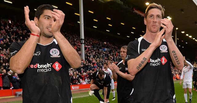 Luis Suarez a Fernando Torres