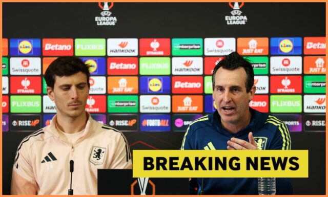 Obranca Aston Villy Pau Torres reaguje na záujem Barcelony Pau Torres v akcii za Aston Villu