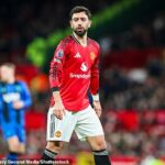 Žiadny hráč v poli nenahral za posledné tri roky viac minút ako Bruno Fernandes