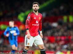 Odhalené: Bruno Fernandes odohral za posledné tri roky najviac minút zo všetkých hráčov – zatiaľ čo prekvapivá bývalá hviezda Premier League, 37, patrí medzi TRI najodolnejších hráčov na svete Žiadny hráč v poli nenahral za posledné tri roky viac minút ako Bruno Fernandes