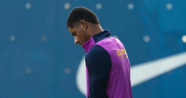 Odpoveď Marcusa Rashforda hovorí za všetko, keďže šéf Barcelony otvára Hansi Flick, hlavný tréner FC Barcelona, hovorí pre médiá na tlačovej konferencii po zápase po zápase MD2 fázy Ligy majstrov UEFA 2025/26 medzi FC Barcelona a Paris Saint-Germain