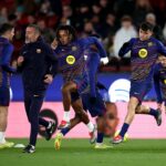 Pedri vedie show na Spotify Camp Nou