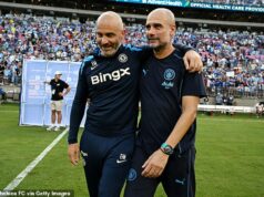 Pep Guardiola trvá na tom, že sa „neprebehli žiadne diskusie“ o jeho budúcnosti v súvislosti so správami o umiestnení Enza Marescu do užšieho výberu, aby sa stal ďalším manažérom Manchestru City. Pep Guardiola trval na tom, že neprebehli žiadne rozhovory o jeho budúcnosti v Manchestri City kvôli obavám, že by Katalánci mohli budúci rok v lete opustiť tím, a hlási, že by ho mohol nahradiť Enzo Maresca.