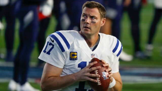 Philip Rivers, 44-ročný bývalý rozohrávač NFL, sa chystal navštíviť Colts
