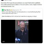 Piers Morgan kritizoval austrálskych kriketových bossov za to, že z hlavného kurátora MCG Matta Pagea urobili obetného baránka za fraškovitý dvojdňový Ashes Test v Melbourne