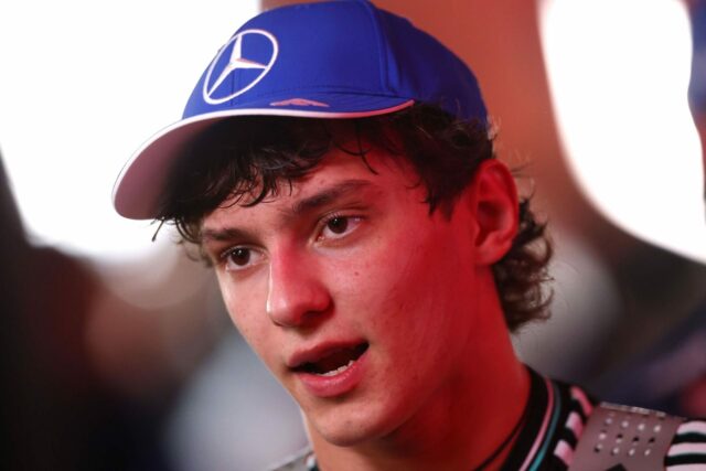 Kimi Antonelli na Veľkej cene Kataru - Zdroj: Getty