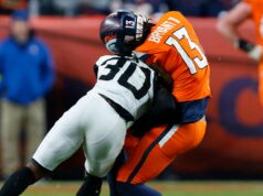 Po vynesení z ihriska bol Pat Bryant z Broncos poslaný do nemocnice Po vynesení z ihriska bol Pat Bryant z Broncos poslaný do nemocnice