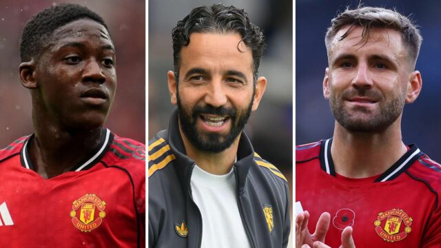 Porazený z Man Utd Kobbie Mainoo, flop 74 miliónov libier medzi šiestimi obeťami nových Red Devils pod vedením Rubena Amorima
