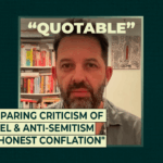 Porovnanie kritiky Izraela a antisemitizmu „nečestný konflikt“ | Digitálna séria