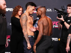 Postavte sa tvárou v tvár! Brandon Royval sa pozerá na Manela Kapea na 112 vážení UFC Vegas (Video) Postavte sa tvárou v tvár! Brandon Royval sa pozerá na Manela Kapea na 112 vážení UFC Vegas (Video)