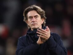 Postoj Tottenhamu k vyhadzovaniu Thomasa Franka počas hrozného začiatku Premier League bol odhalený Manažér Tottenhamu Thomas Frank sa pozerá pred zápasom Premier League proti Nottinghamu Forest