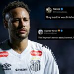 Útočník Santosu Neymar