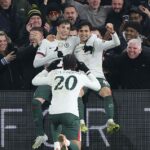 Alejandro Garnacho (vľavo) skóroval dvakrát pri utorňajšom víťazstve Chelsea 3:1 nad Cardiffom