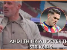 Predpoveď Jamieho Carraghera z Arsenalu o otázke útočníka sa ukázala ako správna Viktor Gyokeres sa rozcvičuje za Arsenal