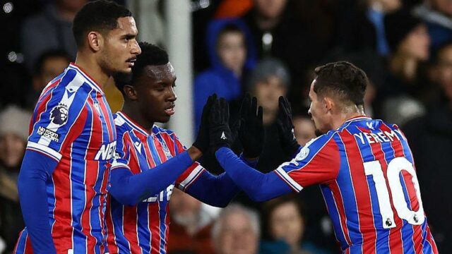 Premier League: Nketiah skóroval v otváracom zápase Palace vo Fulhame, Premier League: Nketiah skóroval v otváracom zápase Palace vo Fulhame, keď sa Eagles uchádzali o piate miesto