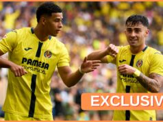 Prestup Alberta Moleira sledoval Arsenal tento január Alberto Moleiro z Villarreal CF oslavuje druhý gól svojho tímu počas zápasu LaLiga EA Sports medzi Villarrealom a Rayo Vallecano.